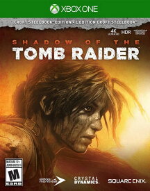 Shadow of the Tomb Raider - Croft Steelbook Edition for Xbox One 北米版 輸入版 ソフト