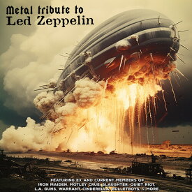 Metal Tribute to Led Zeppelin / Various - A Metal Tribute To Led Zeppelin (Various Artists) Red LP レコード 【輸入盤】