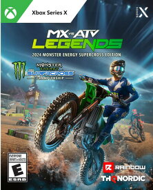 MX vs ATV Legends - 2024 Monster Energy Supercross Edition for Xbox Series X 北米版 輸入版 ソフト