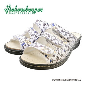 スヌーピー ジョークール サンダル レディース Hickersberger ヒッカースバーガー 室内外兼用ハーブサンダル 5104 ホワイト ゴールド シルバー 室内 室外 屋外 オフィス 歩きやすい 疲れにくい リラックス デトックス ハーブ 抗菌 血行促進 ※送料無料※