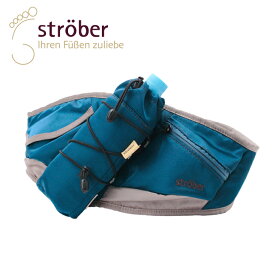 ランニング専用ポーチ ブルー ランニング ポーチ ウエストバッグ バッグ 骨盤 腰 安定 キーフック コインケース ペットボトル