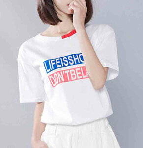 Tシャツ レディース シャツ ロング 半袖 カットソー かわいい コーデ 人気 ブランド おしゃれ 無地 ジム ブラック ティーシャツ スポーツ 40代 ゆったり 涼しい 大人 春 薄手 5分袖 7分袖 トレ