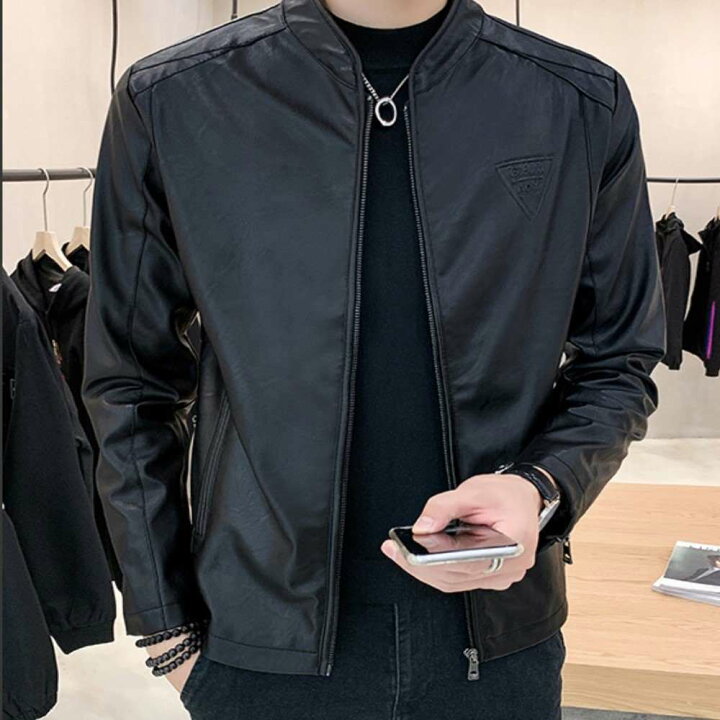 楽天市場 レザージャケット メンズ ブランド ライダースジャケット 革ジャン バイク 代 春 おしゃれ 40代 50代 30代 秋 冬 ブランド 本革風 大人 秋服 ファッション お洒落 春服 冬服 大きいサイズ オフィス かっこいい カジュアル Liam 22 Tokyo Sic トウキョウ