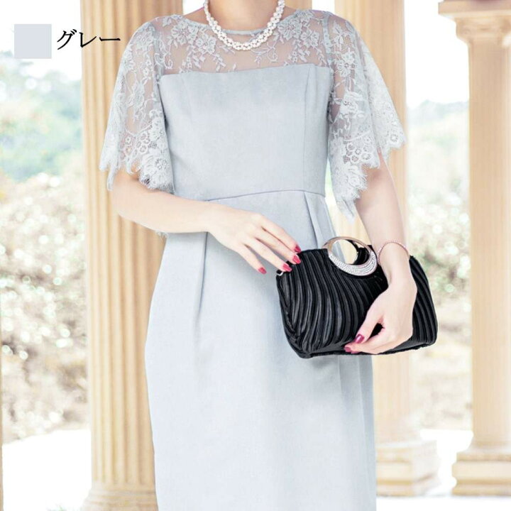 楽天市場 ドレス 結婚式 パーティードレス 高級感 お呼ばれ 上品 ワンピース 50代 きれいめ 大人 40代 スカート 30代 代 春 夏 秋 冬 お洒落 大人 かわいい 可愛い ブランド Lia 95 Tokyo Sic トウキョウシック