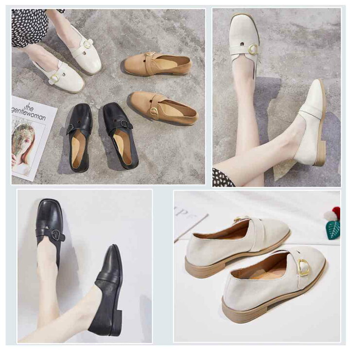 楽天市場 ローファー レディース ブランド 本革 白 レザー おしゃれ 学生 ヒール 大きい 秋 軽い パンプス 夏 軽量 春 幅広 冬 上品 可愛い ブランド 冬靴 春靴 かわいい 代 夏靴 50代 オフィスカジュアル 40代 30代 Shoes 大人