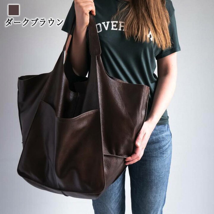 楽天市場】トートバッグ レディース フェイクレザートートバッグ 