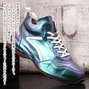 【\クーポン利用で20%OFF!/】 スニーカー メンズ ハイカットスニーカー 秋 赤 シークレットシューズ 幅広 ローカット 夏 靴 身長UP 4E 軽量 かかとなし 疲れない ホワイト 白 冬 靴紐 ランニン