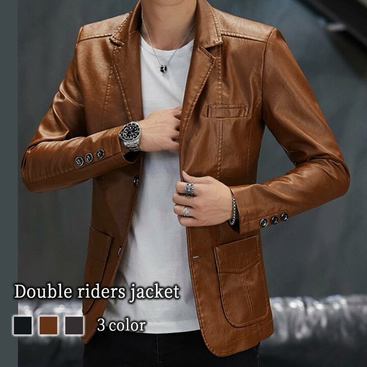 楽天市場 レザージャケット メンズ ブランド ライダースジャケット 革 春 秋 レザー おしゃれ 大きいサイズ 代 30代 50代 40代 冬服 かわいい 大人 可愛い カジュアル 本革風 オフィス ブランド ファッション お洒落 秋服 上品 春服 Liam 87 Tokyo Sic トウキョウ
