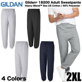 [休日・翌・翌々日出荷商品アリ] ギルダン GILDAN スエットパンツ スエット パンツ 8oz サイズ2XL 4色 #18200 男性用 女性用 男女兼用 メンズ レディース ユニセックス 送料無料 セットアップ スポーツ ダンス 暖かい ポイント消化