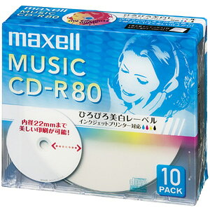 }NZ maxell ypCD-R Ђт[x 10 CDRA80WP.10S