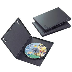 �G���R�� ELECOM DVD�g�[���P�[�X 1�����[/3�� �u���b�N CCD-DVD01BK