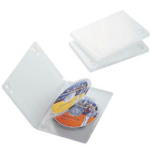 �G���R�� ELECOM DVD�g�[���P�[�X 3�����[/3�� �N���A CCD-DVD07CR