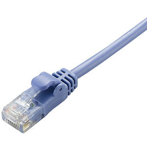 �G���R�� ELECOM 3m CAT6���� ���炩LAN�P�[�u�� �u���[ LD-GPY/BU3