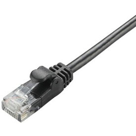 エレコム ELECOM 5m CAT6準拠 やわらかLANケーブル ブラック LD-GPY/BK5