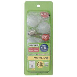 UR[|[V YAZAWA ȃGl Nvg 60W` tXg 5P P351754F5P