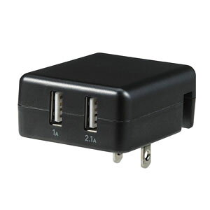 ELPA USB-AC�A�_�v�^�[2.1A USB-AC100