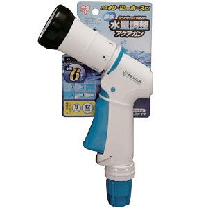 アイリスオーヤマ アクアガンS前レバー ホワイト/アクアブルー 912-AGFS-KJ-D