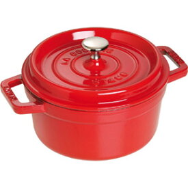 【送料無料】ストウブ staub ピコ ココット ラウンド 22cm チェリー 40509-825 日本正規品業務用