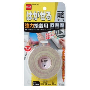 jgY  ͂闼ʃe[v ͐ڒp 15mm×10m T3830