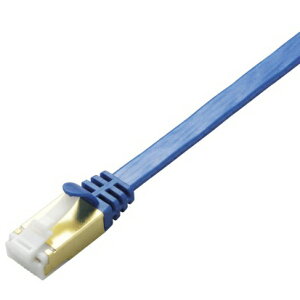 �G���R�� ELECOM 2m �c���܂�h�~�t���b�gLAN�P�[�u���iCat7�����j LD-TWSFT/BM20