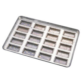 シリコン加工 フィナンシェ90型 天板 20連