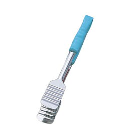 18-8抗菌PPハンドル カラーケーキトング グリーン