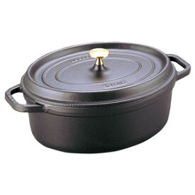 【送料無料】ストウブ staub ピコ ココット オーバル 17cm 黒 40509-482 日本正規品業務用