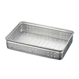 アカオアルミ アルミ穴明番重 大 80