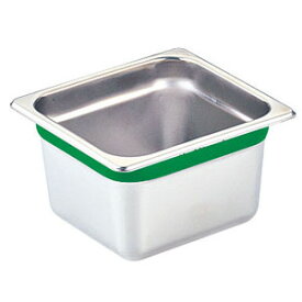 DO-EN 18-8 カラーラインGNパン 1/1 100mm グリーン