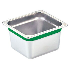 DO-EN 18-8 カラーラインGNパン 1/4 100mm グリーン