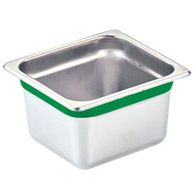 DO-EN 18-8 カラーラインGNパン 1/2 150mm グリーン