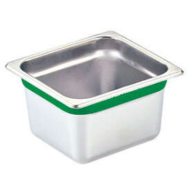 DO-EN 18-8 カラーラインGNパン 1/3 150mm グリーン