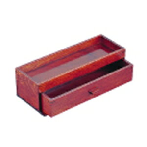 ヤマコー 木製 カスター&箸箱 ブラウン