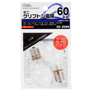 �I�[���d�@ �~�j�N���v�g���d�� E17 60W�` �z���C�g 2���� KR100/110V54WW/2P