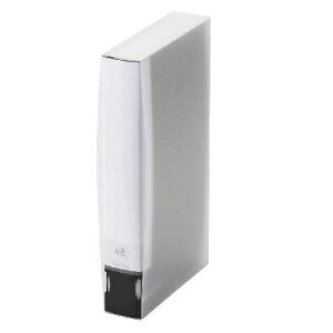 エレコム ELECOM DVD/CD用ディスクファイル 48枚収納 CCD-FS48BK