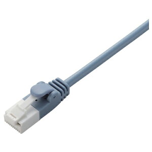 �|�X�g���� �G���R�� ELECOM 0.5m �c���܂�h�~���炩LAN�P�[�u��Cat6���� LD-GPYT/BU05