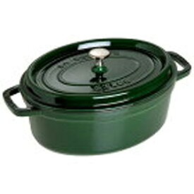 【送料無料】ストウブ staub ピコ ココット オーバル 31cm バジル 40509-365 日本正規品業務用