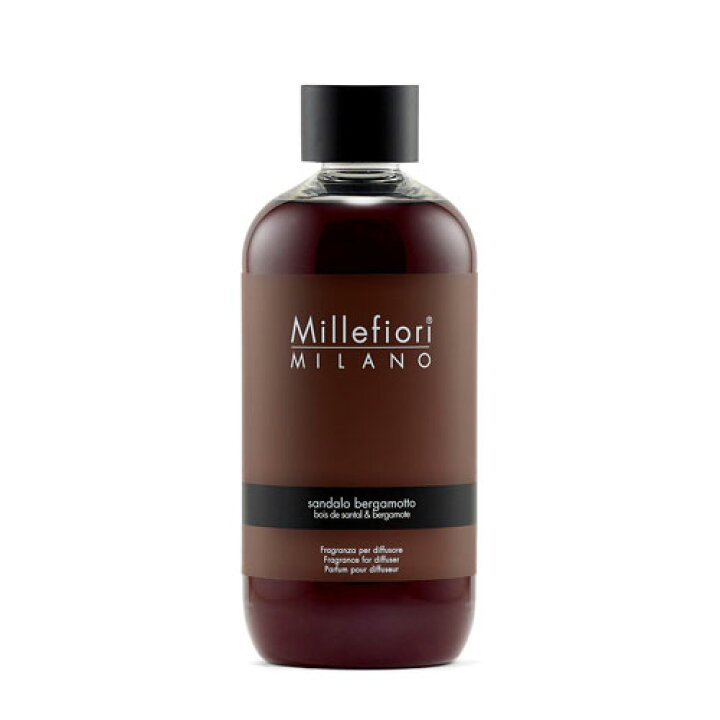 ミッレフィオーリ Millefiori naturalシリーズ スティックレフィル リードディフューザー専用リフィル・詰め替え用 250ml ベルガモット DIF-25-017 Webby ミッレフィオーリ Millefiori リードディフューザー詰め替え用 SELECTED 250ml オレンジティー 22REMOT