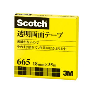 3M X[G ʃe[v 18mm×35m 665-3-18