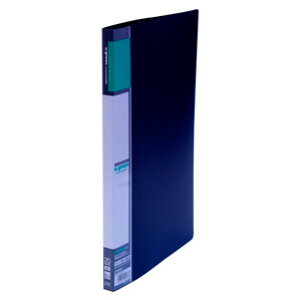 クラウン U GREEN クリヤーファイル リーズナブルA4 20P 黒 CR-CFL20-B