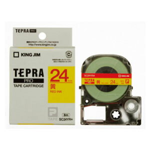 �L���O�W�� KING JIM �e�v�� PRO�e�[�v 24mm ��/�ԕ��� SC24YR