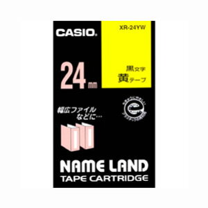 �J�V�I CASIO �l�[�������h�e�[�v 24mm �� XR-24YW