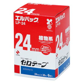 ニチバン エルパック 24mm×35m 6巻入 LP-24