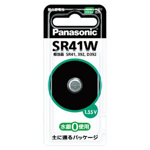 �p�i�\�j�b�N PANASONIC �{�^���^�_����d�r SR41WP