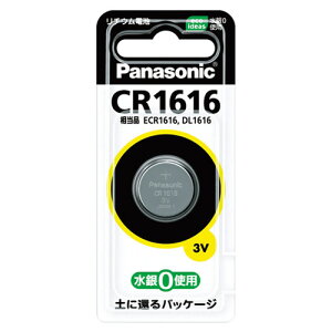 �p�i�\�j�b�N PANASONIC ���`�E���R�C���d�r CR1616P