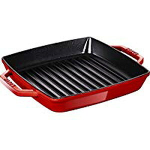 ストウブ staub ピュアグリル スクエア 23cm チェリー 40511-730 日本正規品業務用