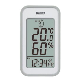 TANITA タニタ デジタル温湿度計 グレー TT-559