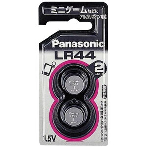 �p�i�\�j�b�N PANASONIC �A���J���{�^���d�r 2�p�b�N LR-44/2P