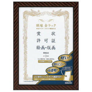 コクヨ 額縁 金ラック 軽量タイプ・スタンド付き 規格A3 カ-ERA3