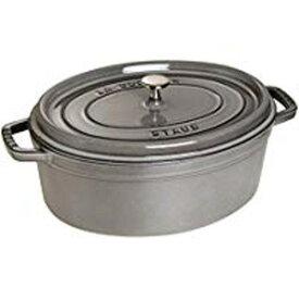 【送料無料】ストウブ staub ピコ ココット オーバル 37cm グレー 40509-369 日本正規品業務用